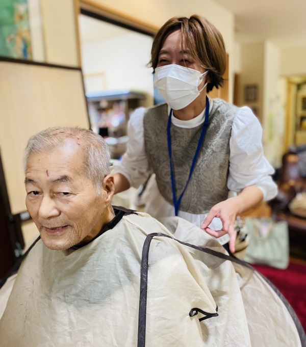 訪問美容